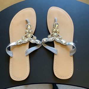 Rhinestone sandals